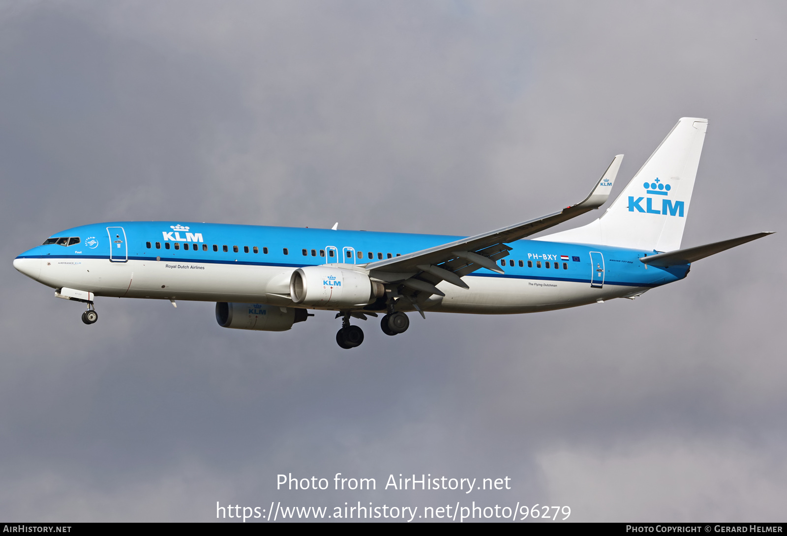 Aircraft Photo of PH-BXY | Boeing 737-8K2 | KLM - Royal Dutch Airlines | AirHistory.net #96279