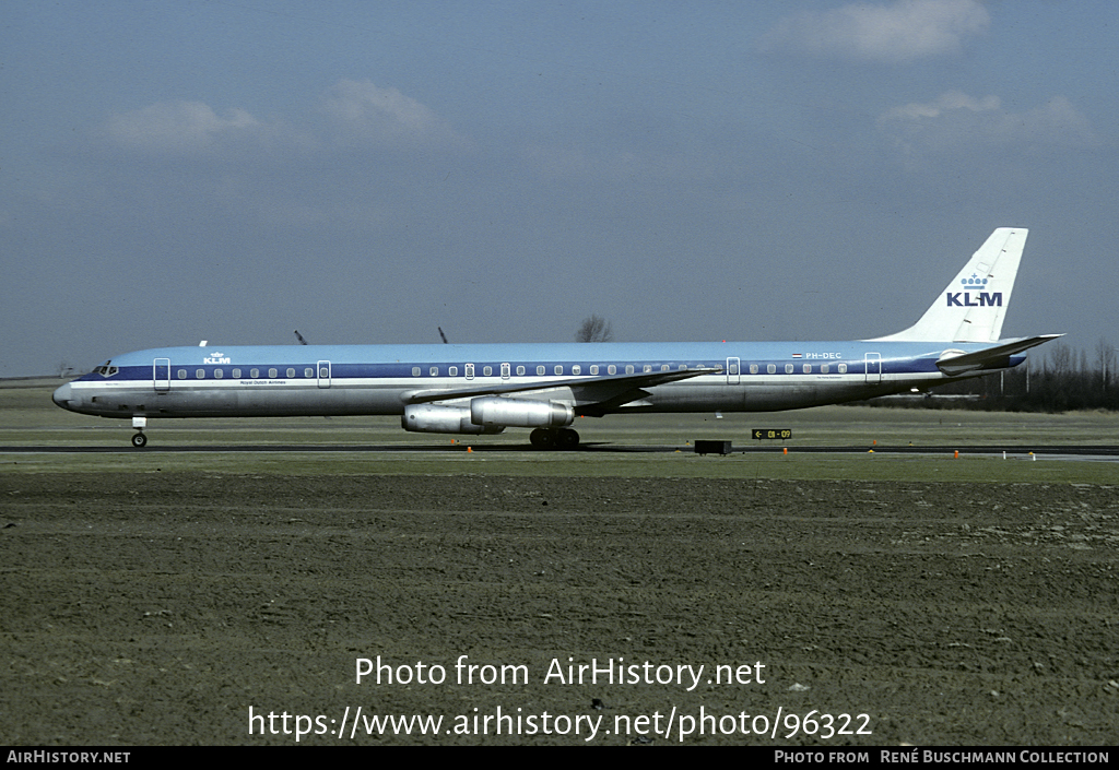 Aircraft Photo of PH-DEC | McDonnell Douglas DC-8-63 | KLM - Royal Dutch Airlines | AirHistory.net #96322