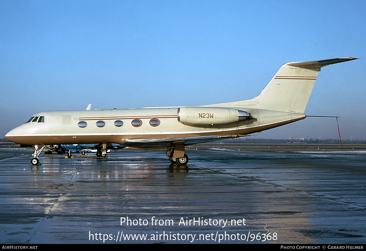 Aircraft Photo of N23W | Grumman American G-1159 Gulfstream II | AirHistory.net #96368