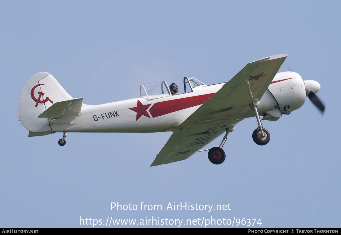 Aircraft Photo of G-FUNK | Yakovlev Yak-50 | Soviet Union - Air Force | AirHistory.net #96374