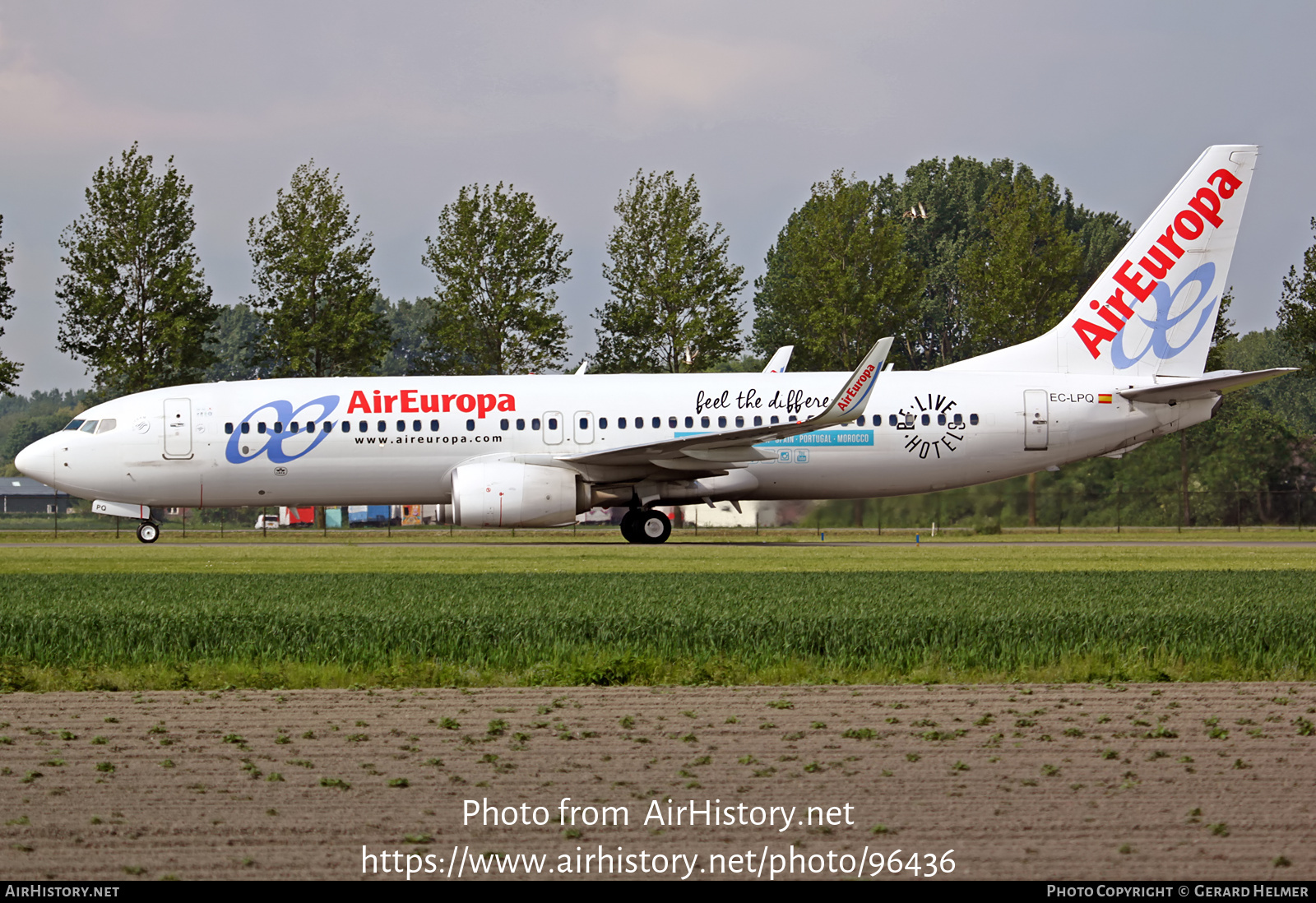 Aircraft Photo of EC-LPQ | Boeing 737-85P | Air Europa | AirHistory.net #96436