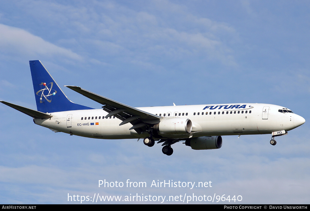 Aircraft Photo of EC-HHG | Boeing 737-86N | Futura International Airways | AirHistory.net #96440