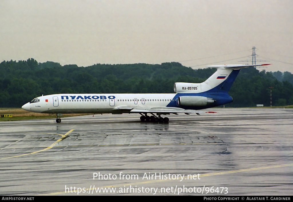 Aircraft Photo of RA-85785 | Tupolev Tu-154M | Pulkovo Airlines | AirHistory.net #96473