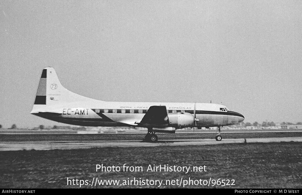 Aircraft Photo of EC-AMT | Convair 440-80 Metropolitan | Iberia | AirHistory.net #96522