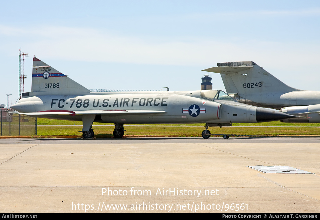 Aircraft Photo of 53-1788 / 31788 | Convair YF-102A Delta Dagger | USA - Air Force | AirHistory.net #96561