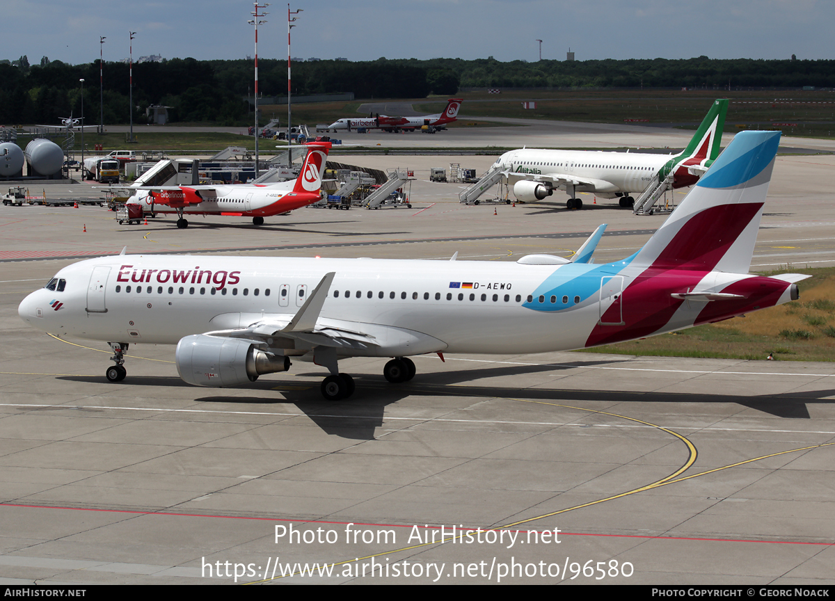 Aircraft Photo of D-AEWQ | Airbus A320-214 | Eurowings | AirHistory.net #96580