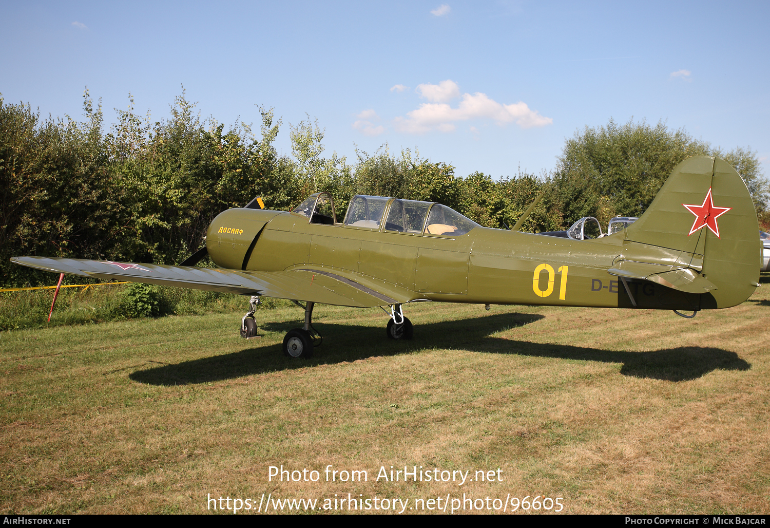 Aircraft Photo of D-EYTG | Yakovlev Yak-18A | Soviet Union - DOSAAF | AirHistory.net #96605