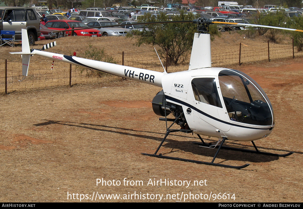 Aircraft Photo of VH-RPR | Robinson R-22 Beta II | AirHistory.net #96614