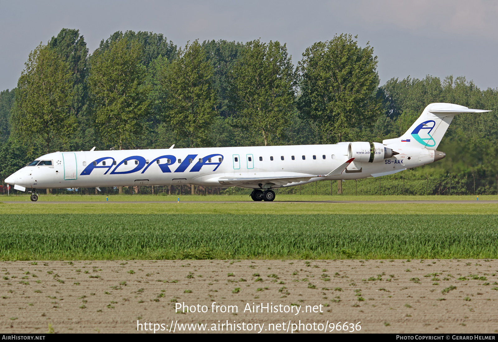 Aircraft Photo of S5-AAK | Bombardier CRJ-900 (CL-600-2D24) | Adria Airways | AirHistory.net #96636