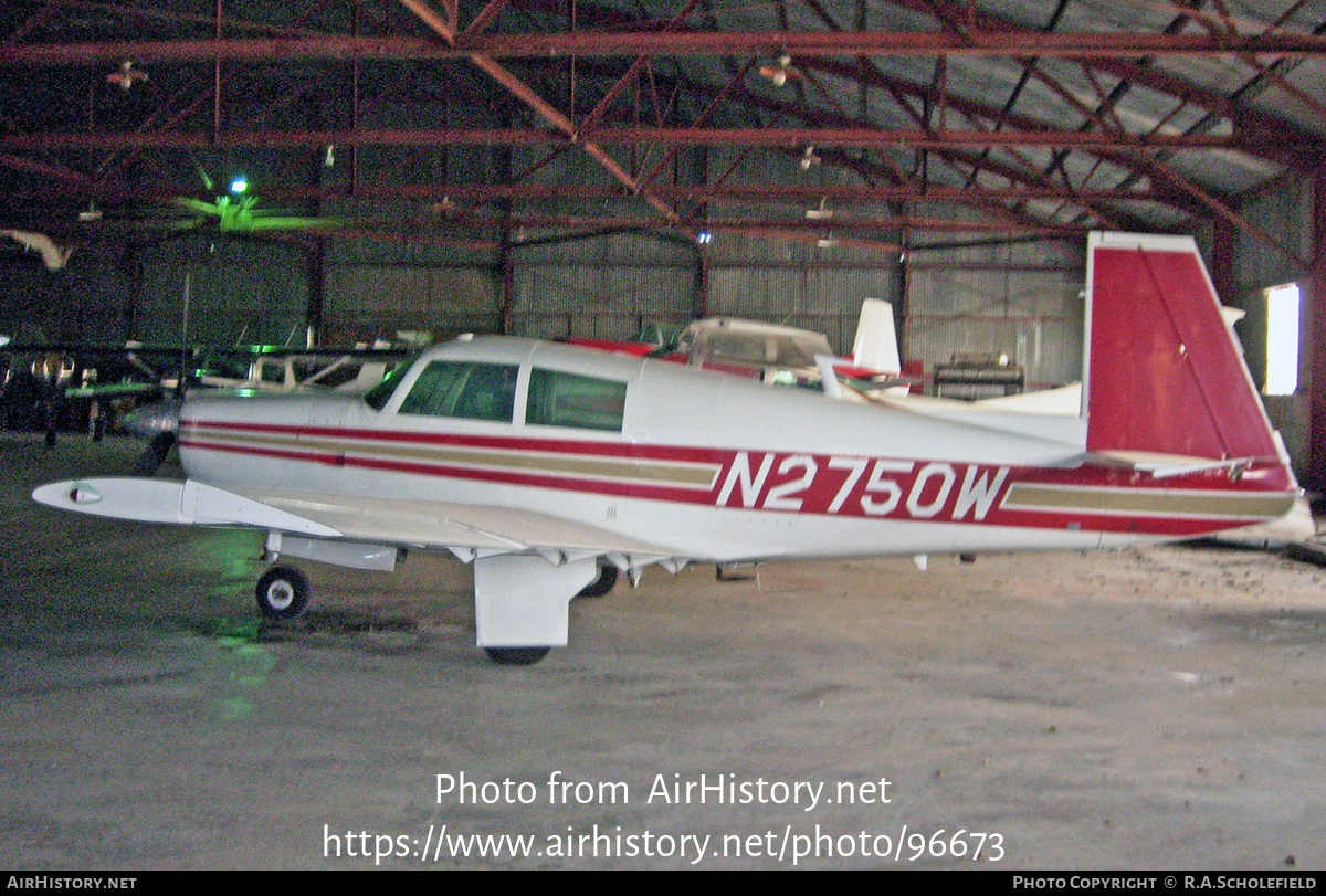 Aircraft Photo of N2750W | Mooney M-20E | AirHistory.net #96673