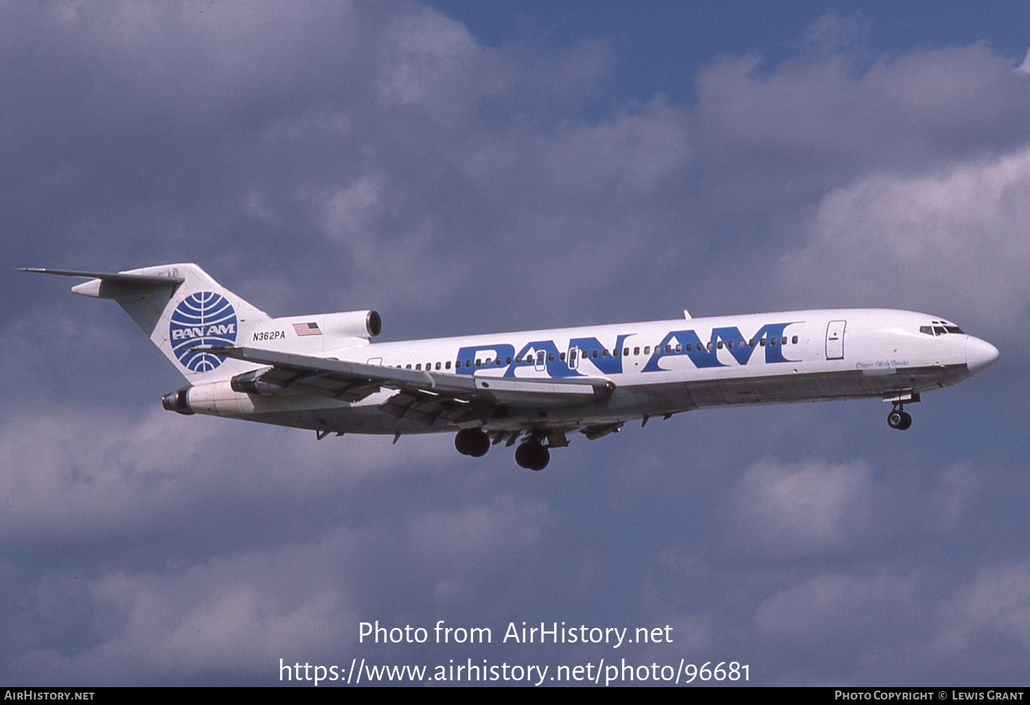 Aircraft Photo of N362PA | Boeing 727-2D4/Adv | Pan American World Airways - Pan Am | AirHistory.net #96681