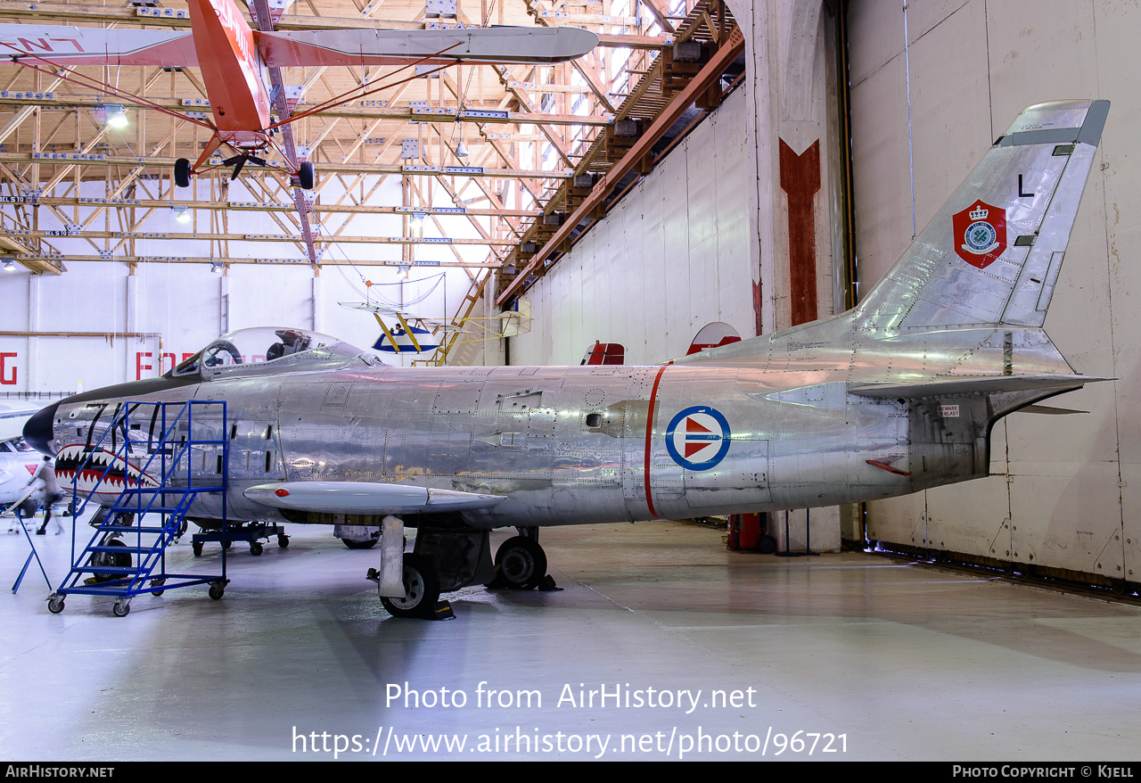 Aircraft Photo of 41266 | North American F-86K Sabre | Norway - Air Force | AirHistory.net #96721