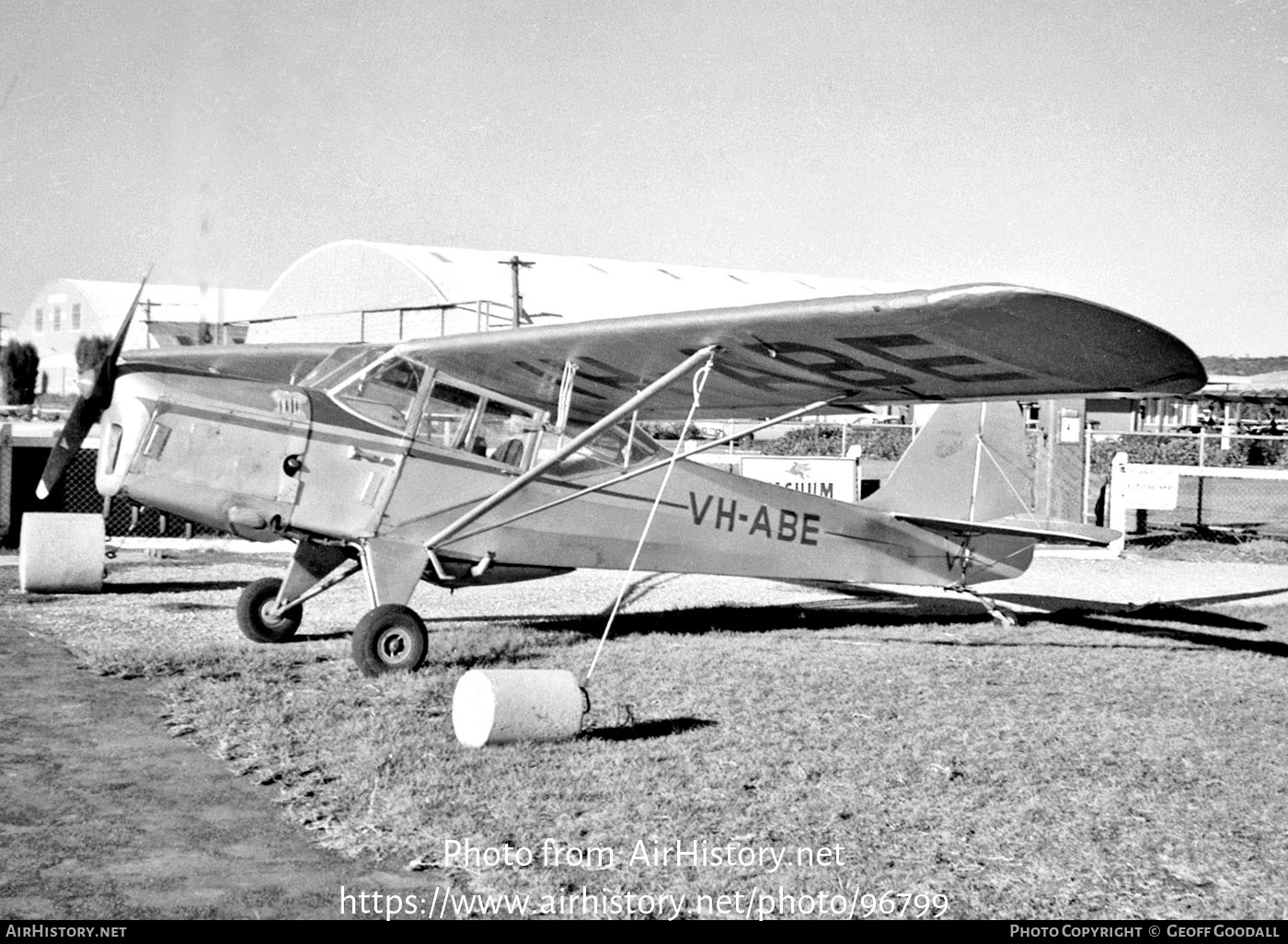 Aircraft Photo of VH-ABE | Auster J-1B Aiglet | AirHistory.net #96799