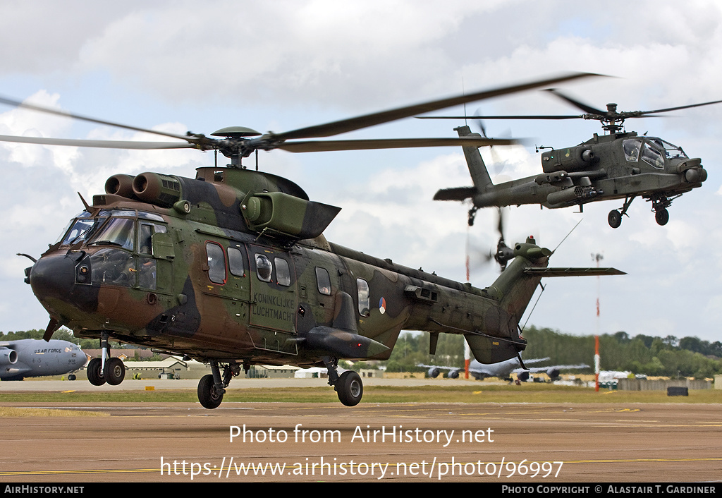 Aircraft Photo of S-419 | Eurocopter AS-532U2 Cougar Mk2 | Netherlands - Air Force | AirHistory.net #96997