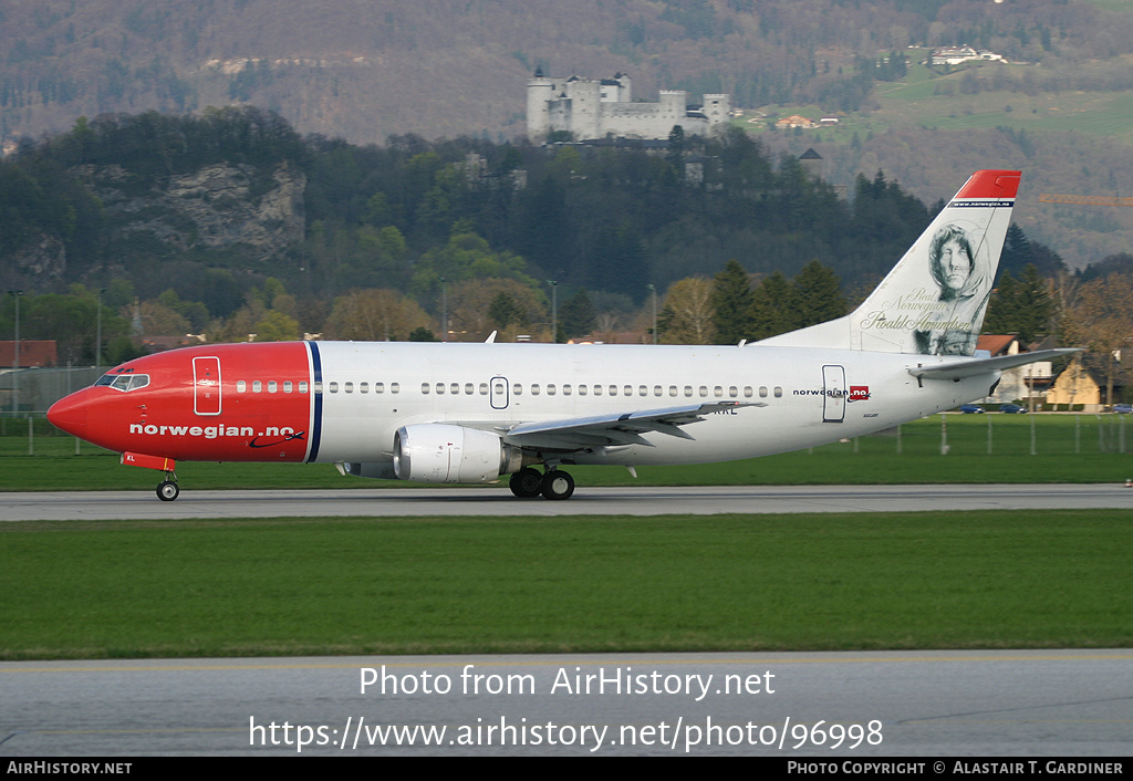 Aircraft Photo of LN-KKL | Boeing 737-36N | Norwegian | AirHistory.net #96998