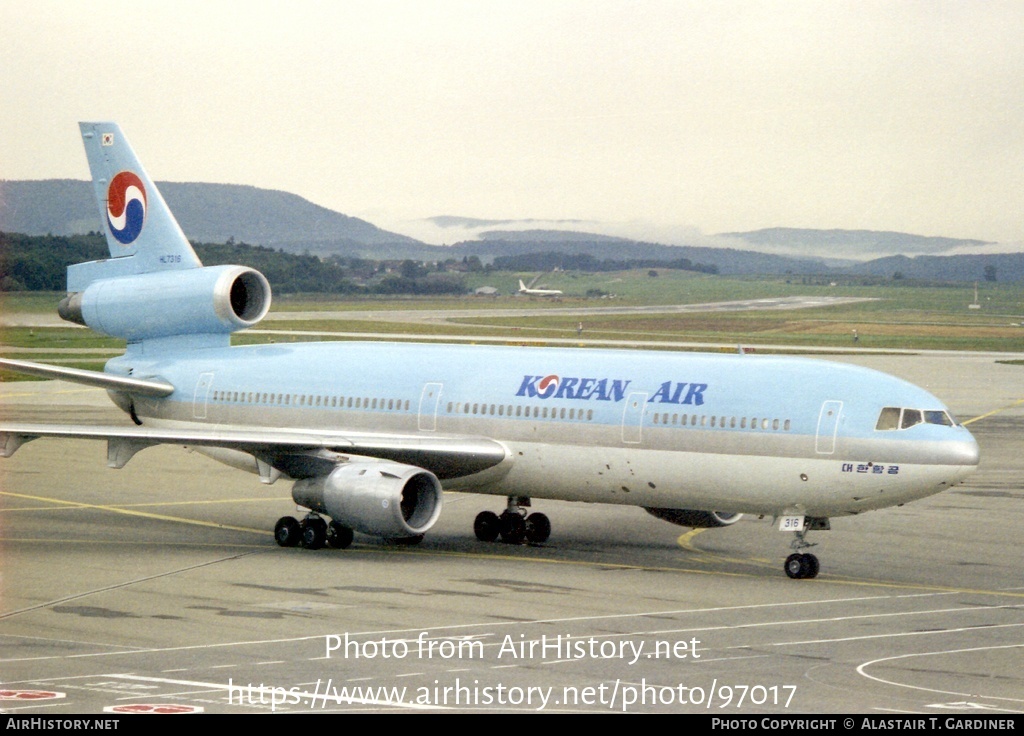 Aircraft Photo of HL7316 | McDonnell Douglas DC-10-30 | Korean Air | AirHistory.net #97017