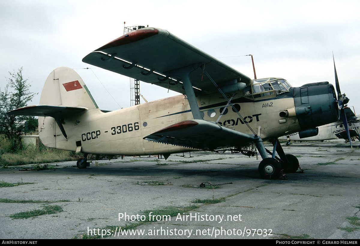 Aircraft Photo of CCCP-33066 | Antonov An-2R | Aeroflot | AirHistory.net #97032