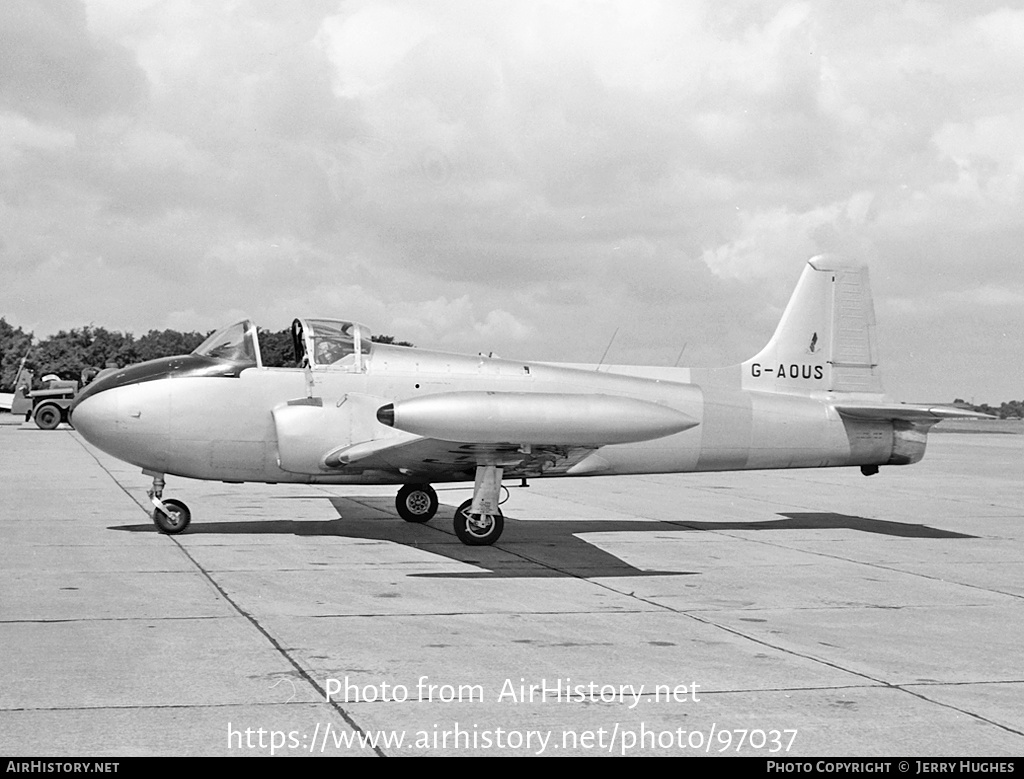 Aircraft Photo of G-AOUS | Hunting Percival P.84 Jet Provost T2 | AirHistory.net #97037