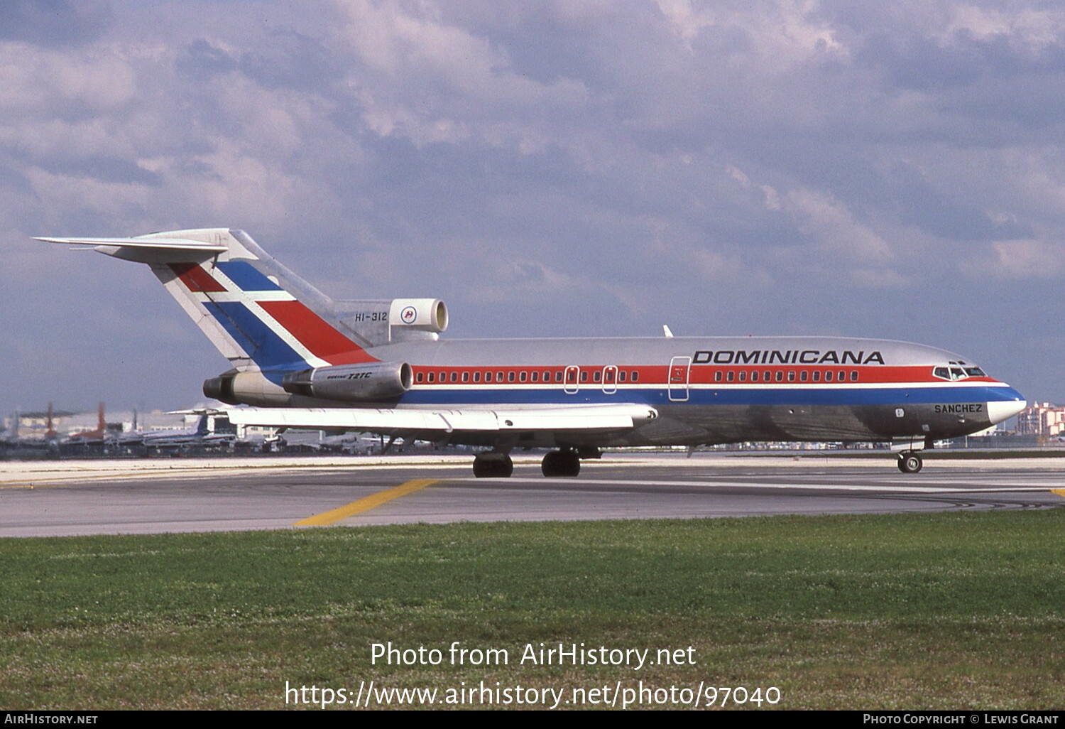 Aircraft Photo of HI-312 | Boeing 727-173C | Dominicana | AirHistory.net #97040