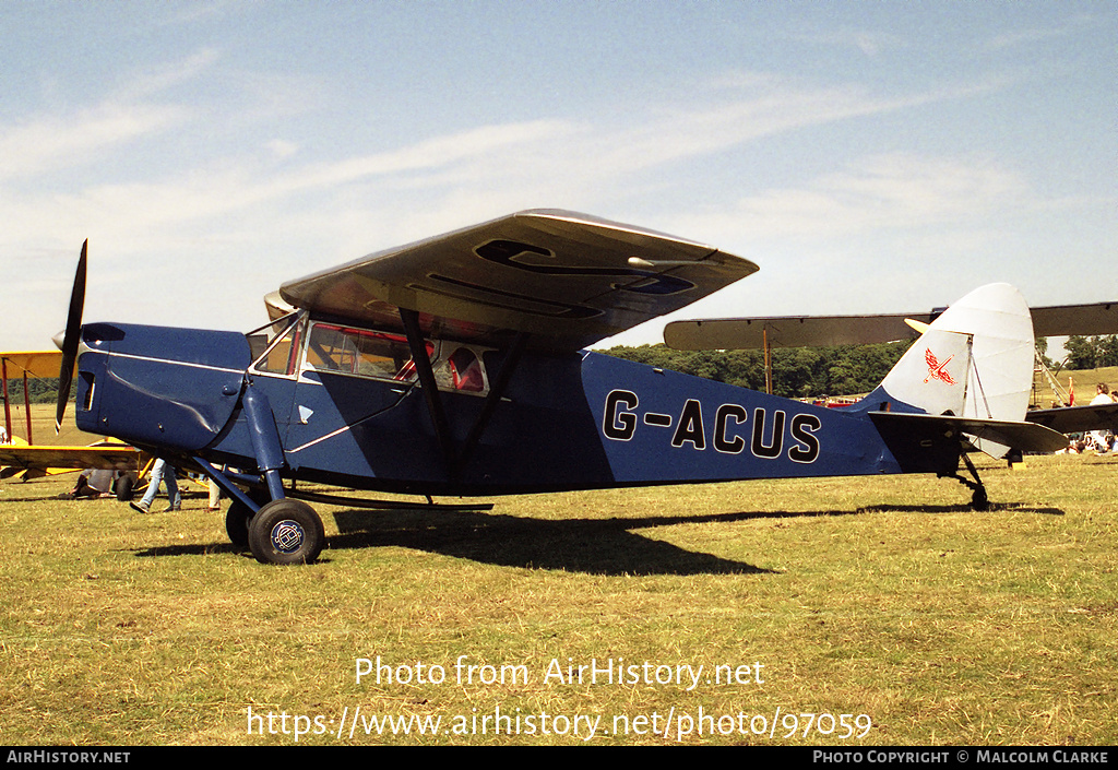 Aircraft Photo of G-ACUS | De Havilland D.H. 85 Leopard Moth | AirHistory.net #97059