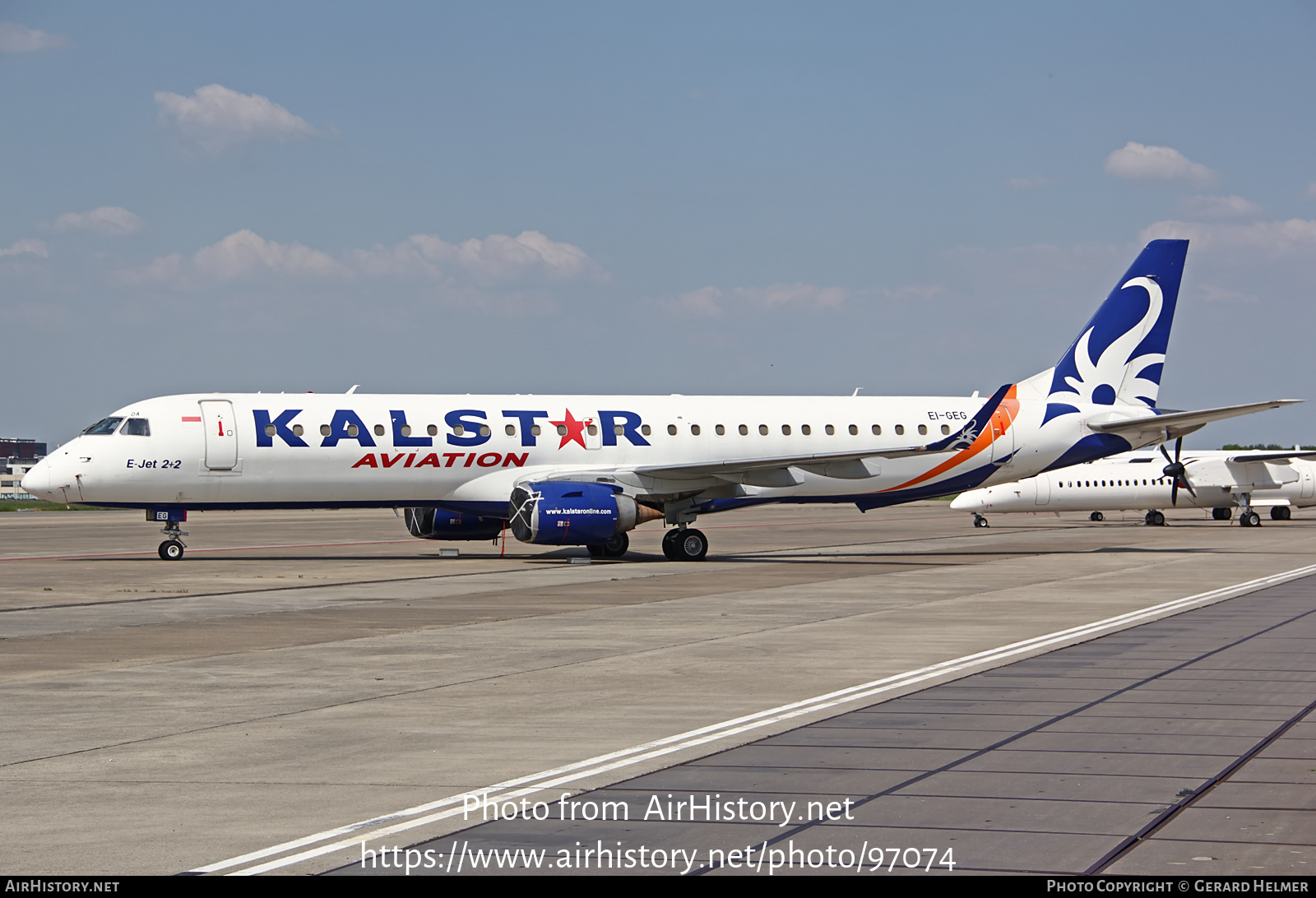 Aircraft Photo of EI-GEG | Embraer 195LR (ERJ-190-200LR) | KalStar Aviation | AirHistory.net #97074