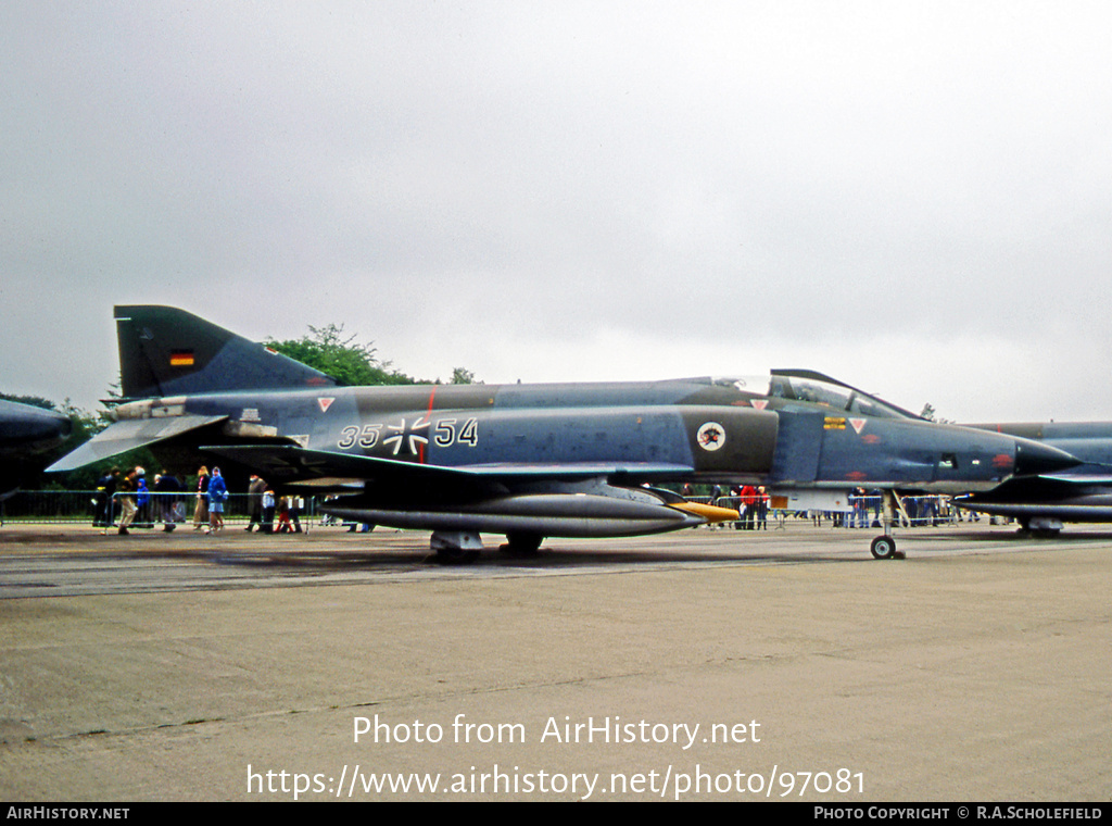 Aircraft Photo of 3554 | McDonnell Douglas RF-4E Phantom II | Germany - Air Force | AirHistory.net #97081