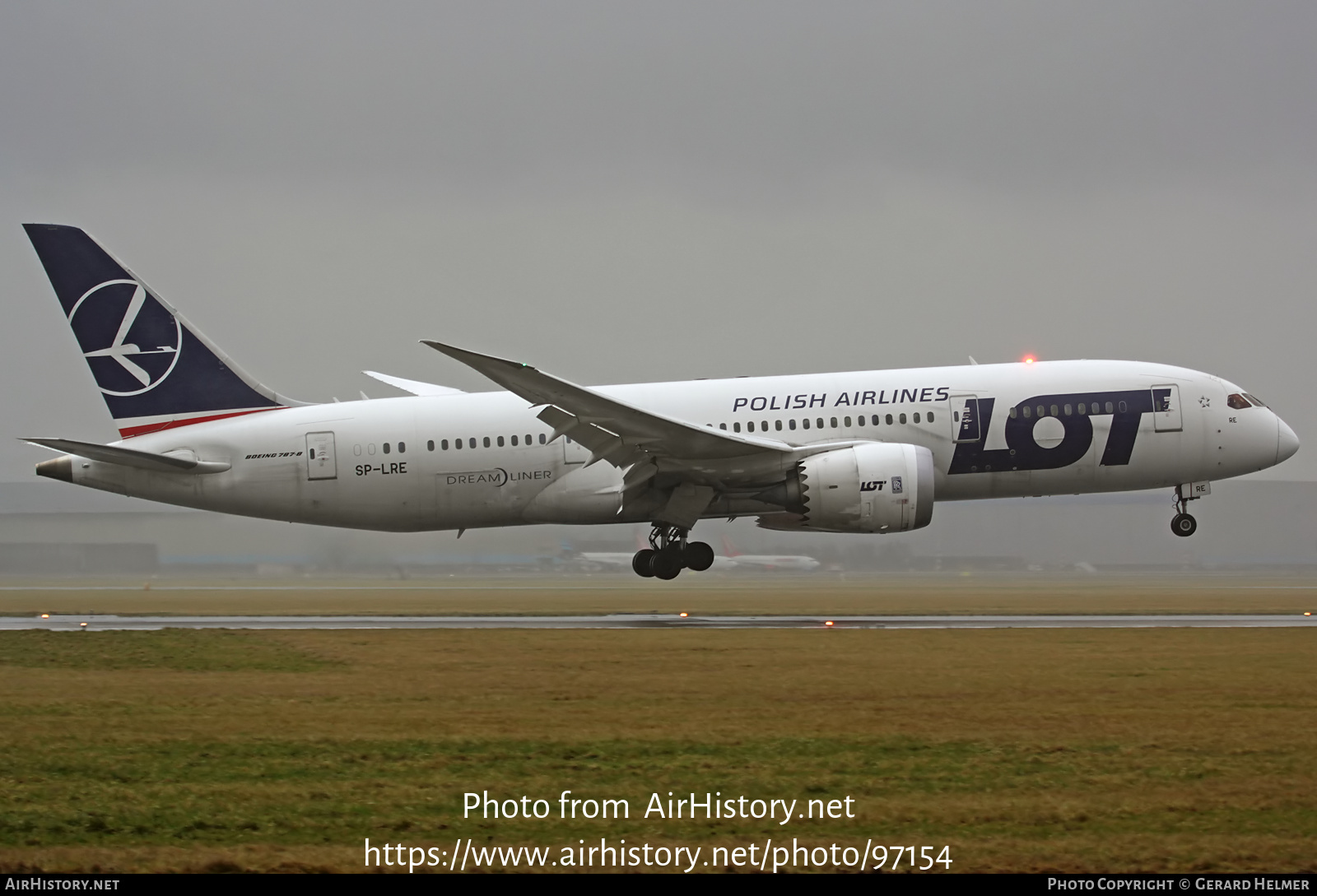 Aircraft Photo of SP-LRE | Boeing 787-8 Dreamliner | LOT Polish Airlines - Polskie Linie Lotnicze | AirHistory.net #97154