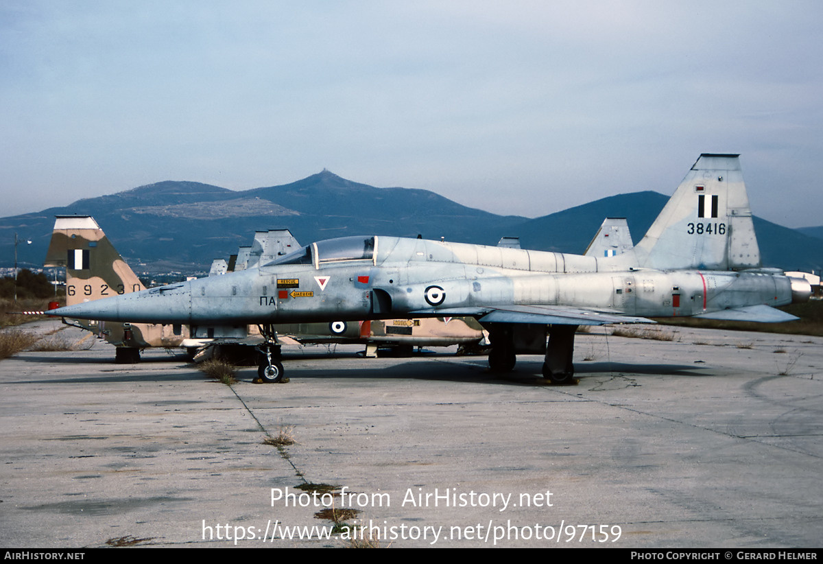 Aircraft Photo of 38416 | Northrop F-5A Freedom Fighter | Greece - Air Force | AirHistory.net #97159