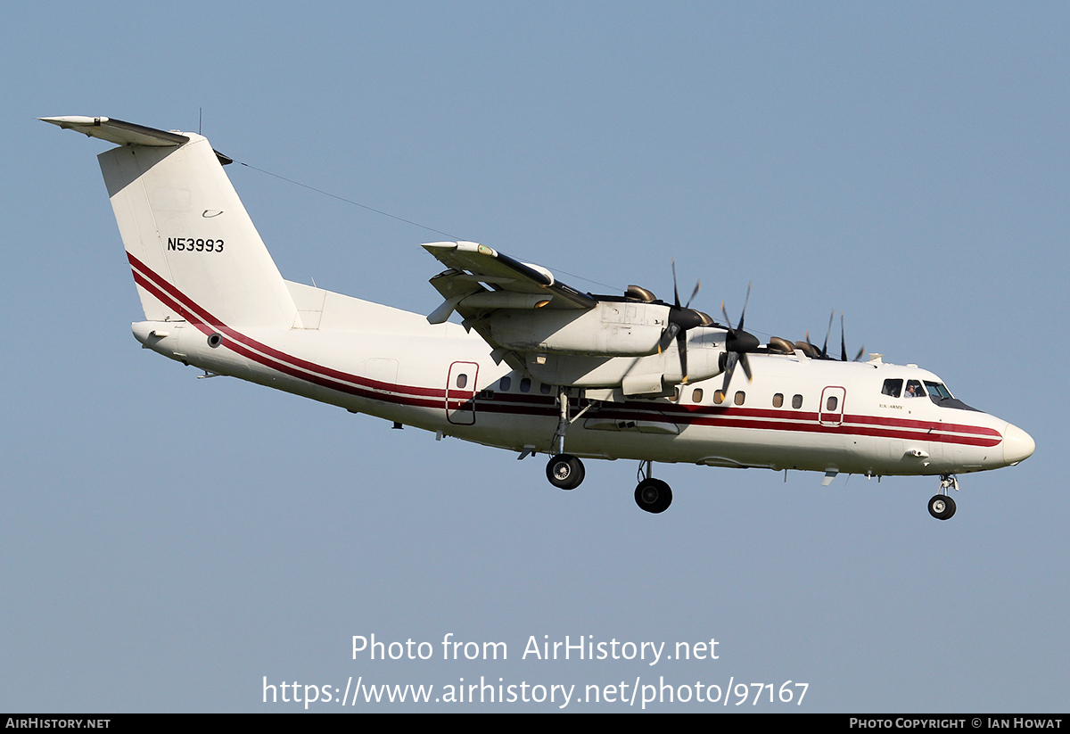 Aircraft Photo of N53993 | De Havilland Canada DHC-7-102 Dash 7 | USA - Army | AirHistory.net #97167