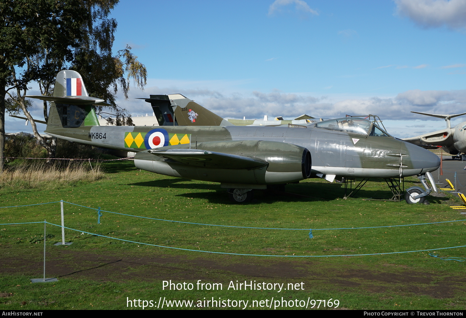 Aircraft Photo of WK864 | Gloster Meteor F8 | UK - Air Force | AirHistory.net #97169