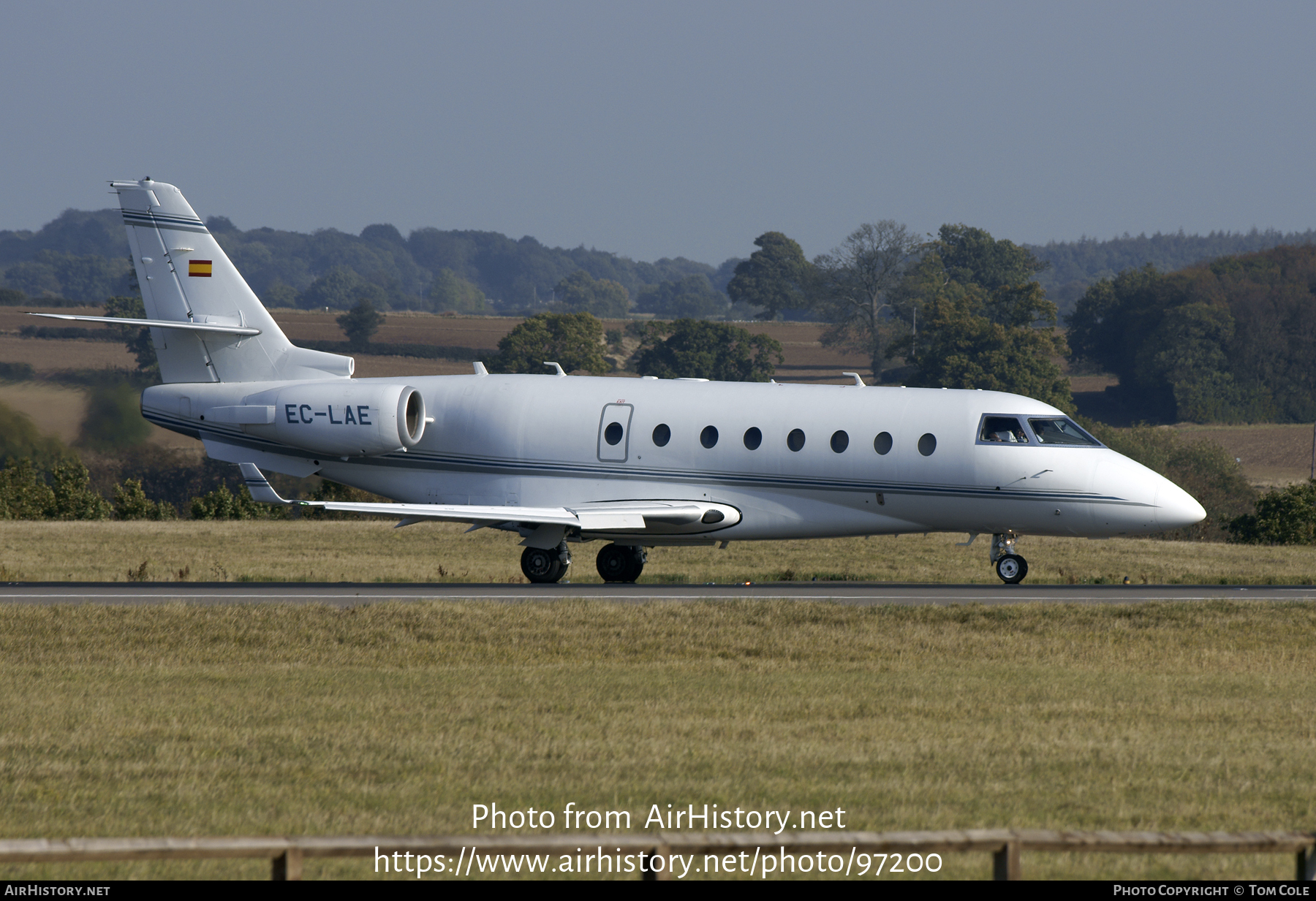 Aircraft Photo of EC-LAE | Israel Aircraft Industries Gulfstream G200 | AirHistory.net #97200