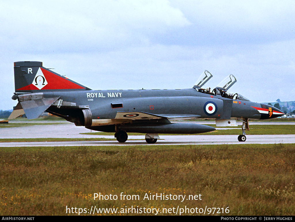 Aircraft Photo of XV591 | McDonnell Douglas F-4K Phantom FG1 | UK - Navy | AirHistory.net #97216