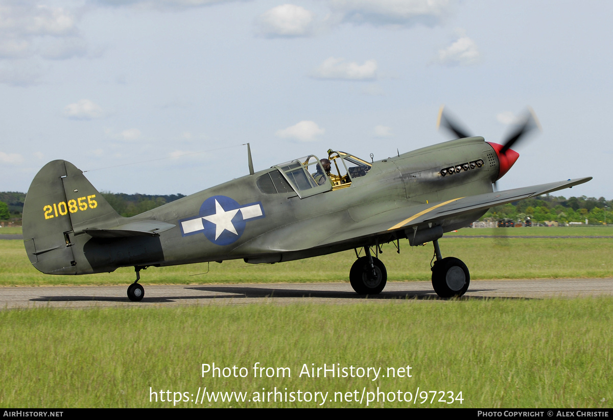 Aircraft Photo of G-KITT / 210855 | Curtiss P-40M Kittyhawk Mk.III | USA - Air Force | AirHistory.net #97234