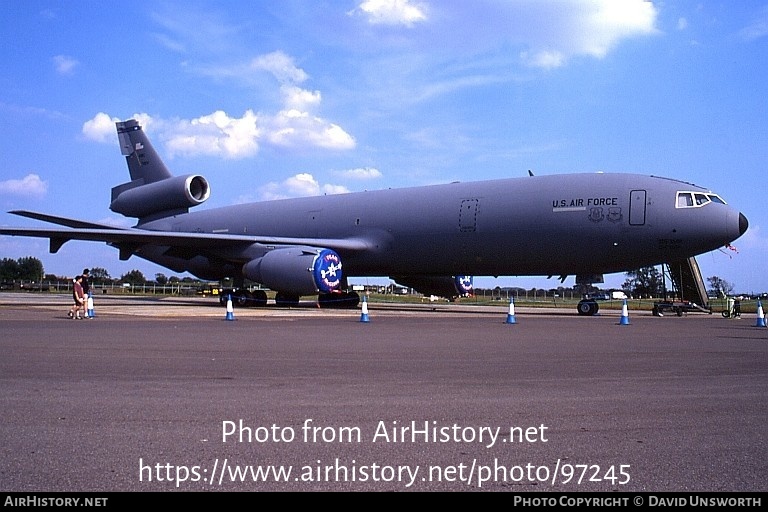 Aircraft Photo of 87-0124 / 70124 | McDonnell Douglas KC-10A Extender (DC-10-30CF) | USA - Air Force | AirHistory.net #97245