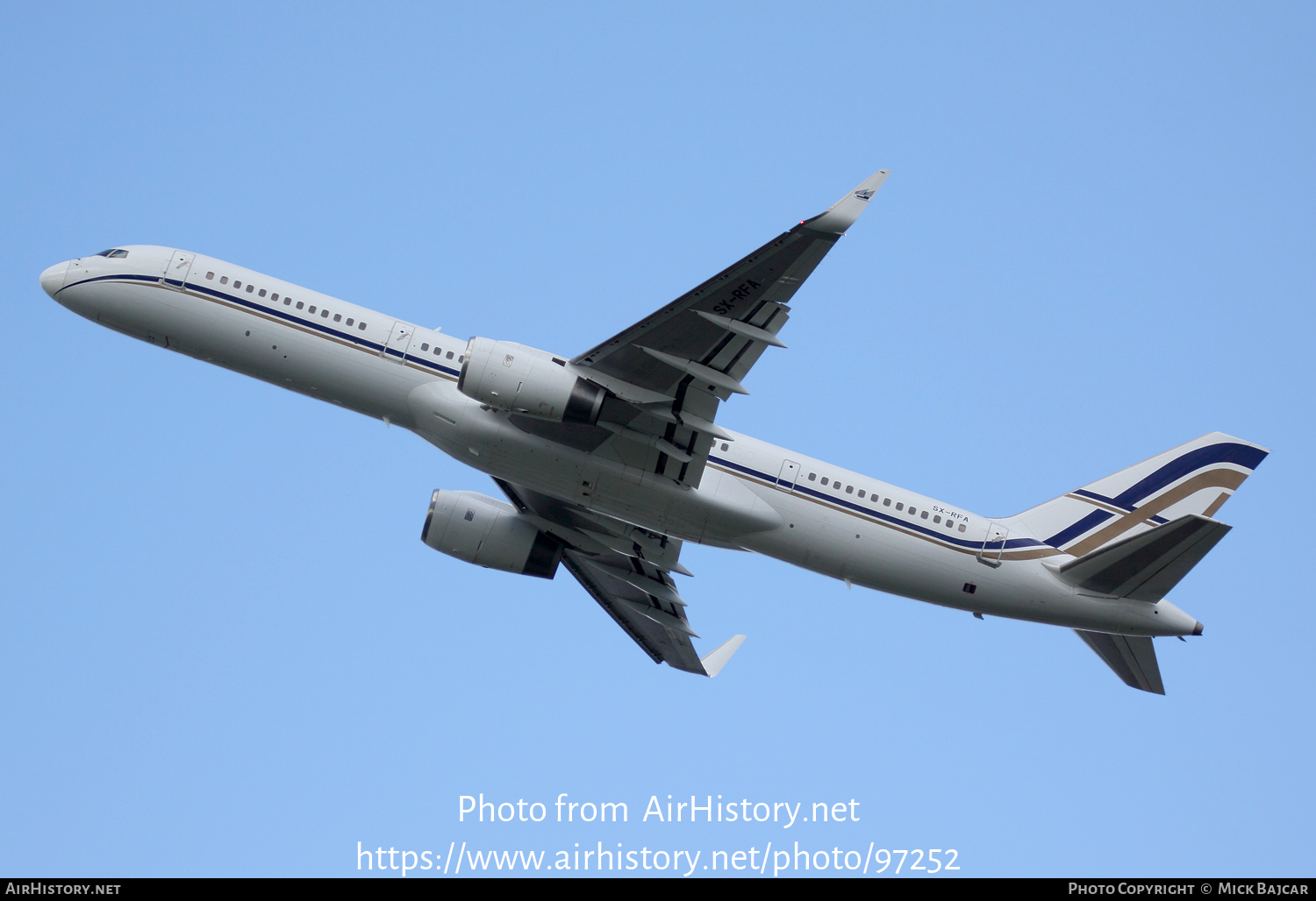 Aircraft Photo of SX-RFA | Boeing 757-23N | GainJet Aviation | AirHistory.net #97252