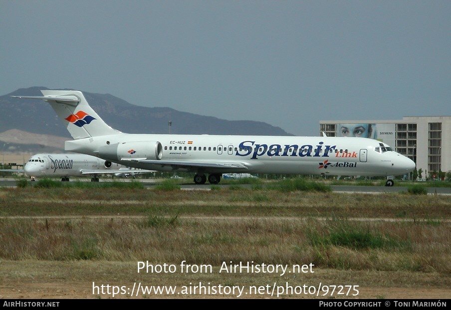 Aircraft Photo of EC-HUZ | Boeing 717-23S | Spanair Link | AirHistory.net #97275