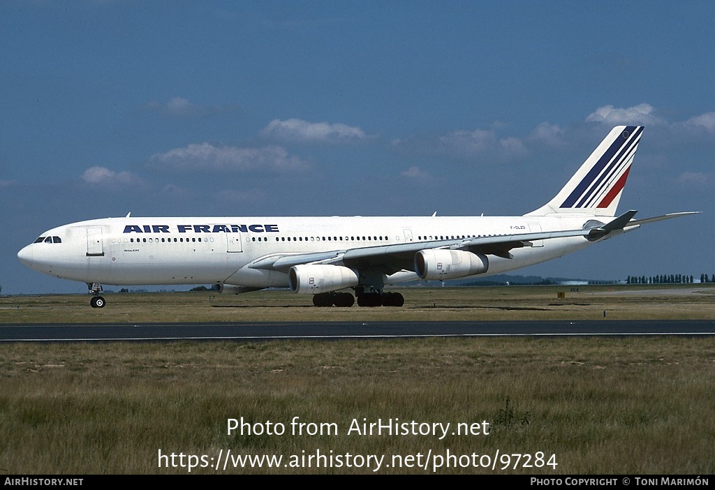 Aircraft Photo of F-GLZD | Airbus A340-211 | Air France | AirHistory.net #97284