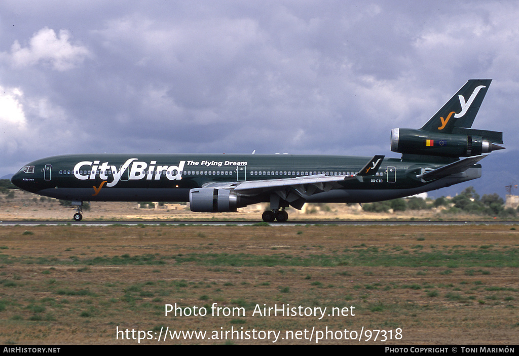 Aircraft Photo of OO-CTB | McDonnell Douglas MD-11 | CityBird | AirHistory.net #97318