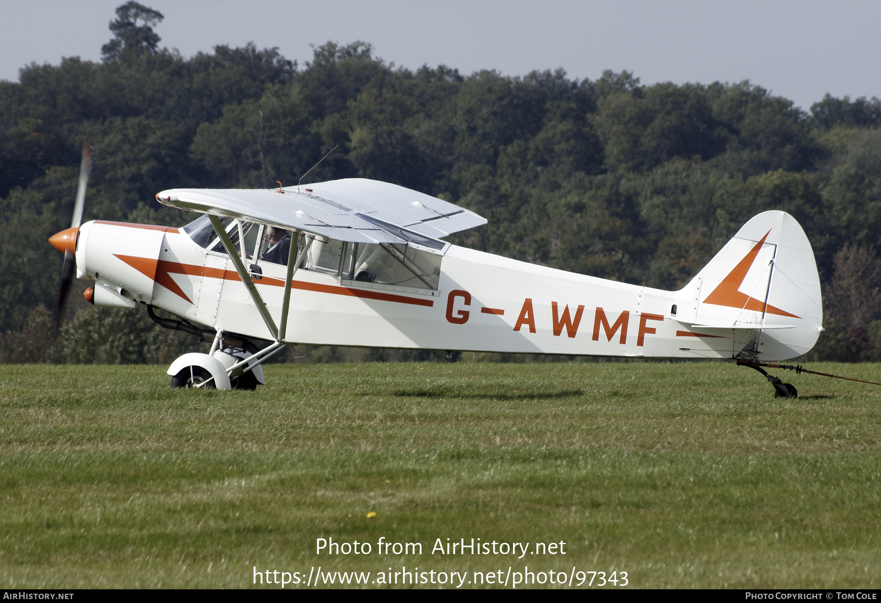 Aircraft Photo of G-AWMF | Piper PA-18-150/Mod Super Cub | AirHistory.net #97343