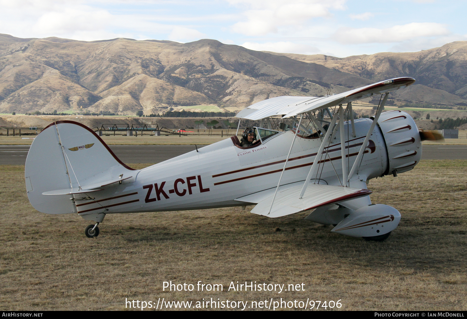 Aircraft Photo of ZK-CFL | Waco YMF-5C | AirHistory.net #97406