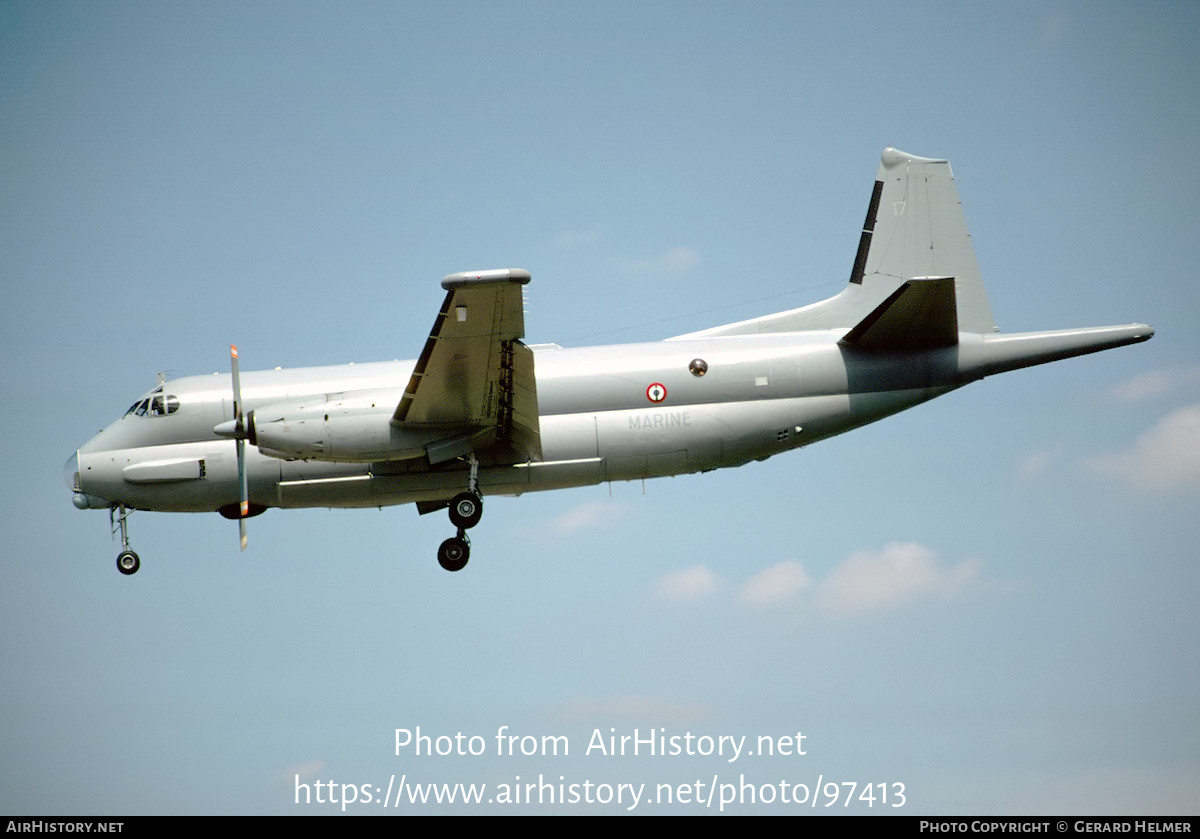 Aircraft Photo of 17 | Dassault ATL-2 Atlantique 2 | France - Navy | AirHistory.net #97413