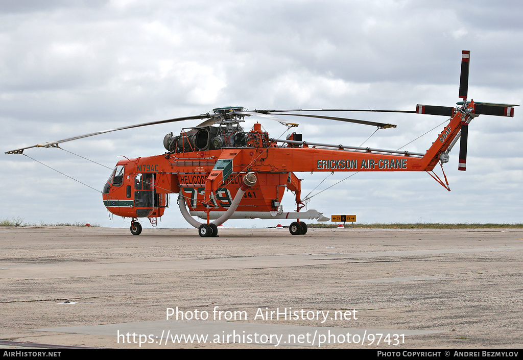 Aircraft Photo of N179AC | Sikorsky S-64F Skycrane | Helicorp | AirHistory.net #97431