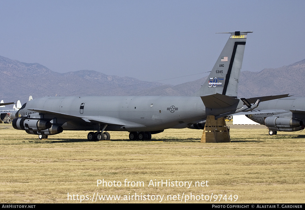 Aircraft Photo of 55-3145 / 53145 | Boeing KC-135E Stratotanker | USA - Air Force | AirHistory.net #97449