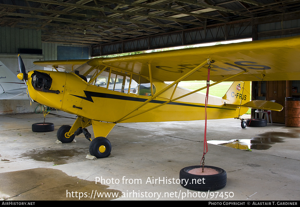 Aircraft Photo of C-FRJS | Piper J-3C-65 Cub | AirHistory.net #97450