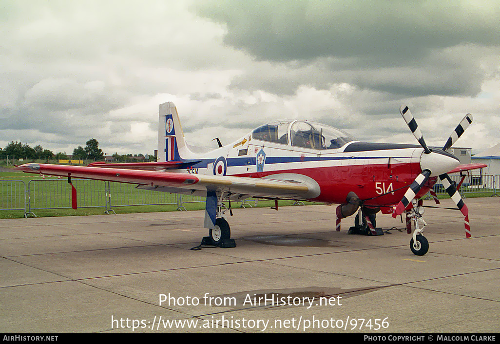 Aircraft Photo of ZF514 | Short S-312 Tucano T1 | UK - Air Force | AirHistory.net #97456