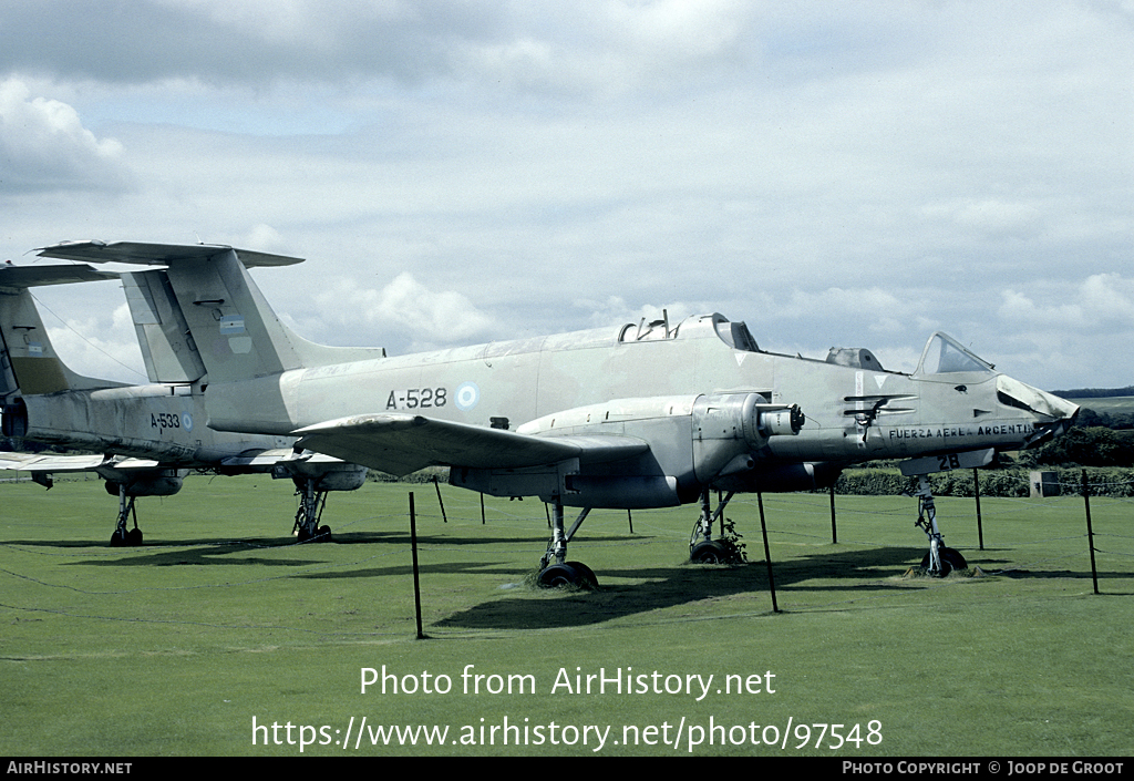 Aircraft Photo of A-528 | FMA IA-58A Pucara | Argentina - Air Force | AirHistory.net #97548