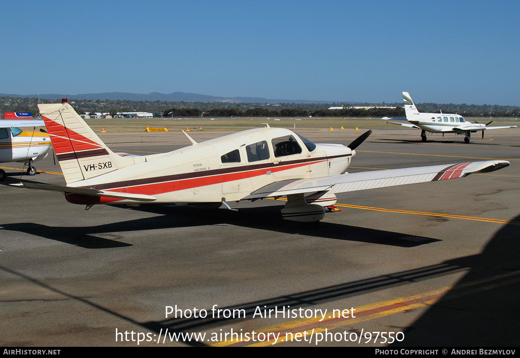 Aircraft Photo of VH-SXB | Piper PA-28-181 Cherokee Archer II | AirHistory.net #97550