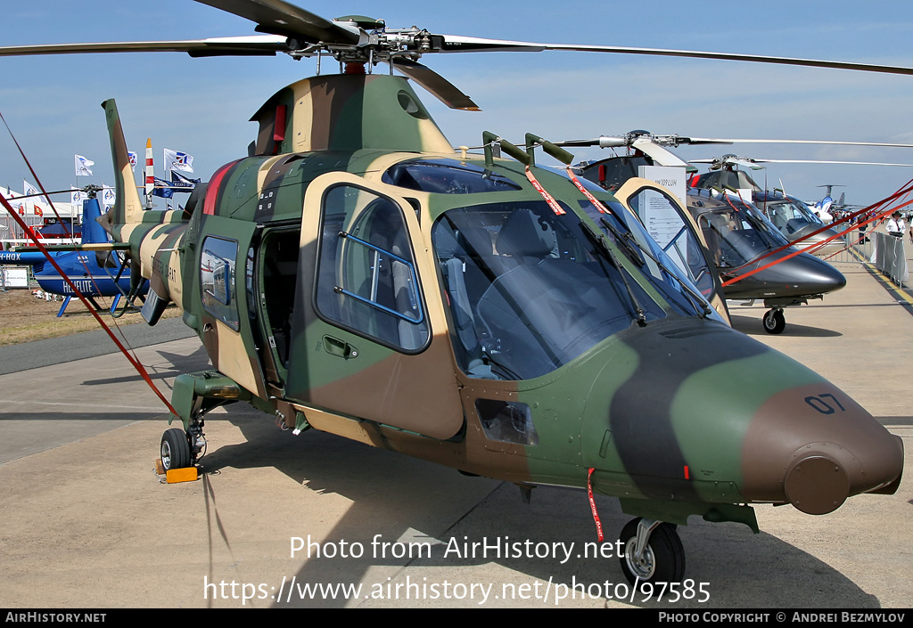 Aircraft Photo of M81-07 | Agusta A-109E LUH | Malaysia - Army | AirHistory.net #97585