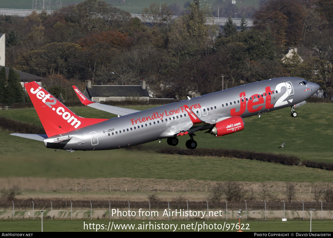 Aircraft Photo of G-JZHY | Boeing 737-800 | Jet2 | AirHistory.net #97622