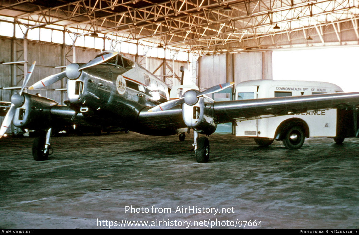 Aircraft Photo of VH-AZN | De Havilland Australia DHA-3 Drover Mk2 | Northern Territory Medical Service | AirHistory.net #97664